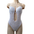 Women's Backless Thong Panty Bodysuits Lace Bra Shapewear