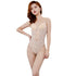 Women's Backless Thong Panty Bodysuits Lace Bra Shapewear