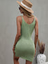 Women's Beach Sexy Bikini Halter Sleeveless Knit Dress