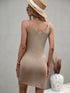 Women's Beach Sexy Bikini Halter Sleeveless Knit Dress