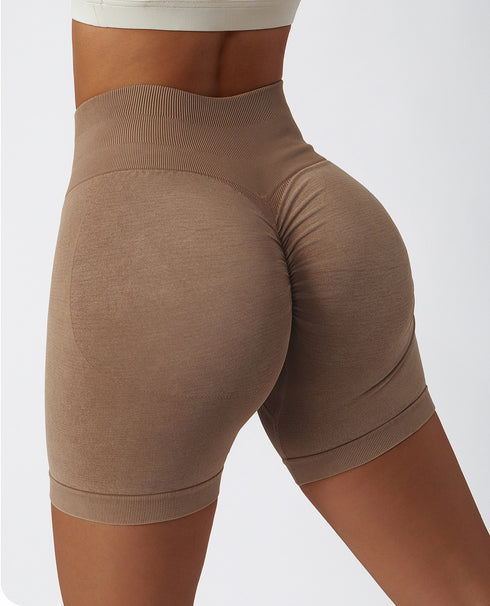 Women's Bodybuilding High Waist Skinny Stretchy Yoga Shorts