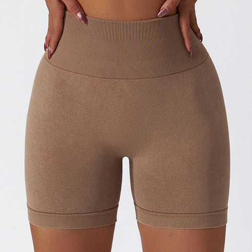 Women's Bodybuilding High Waist Skinny Stretchy Yoga Shorts