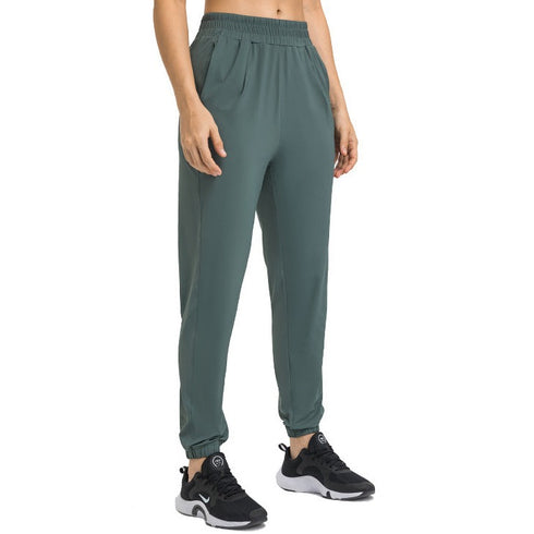 Women's Bodybuilding Training Running Loose Pant with Pockets
