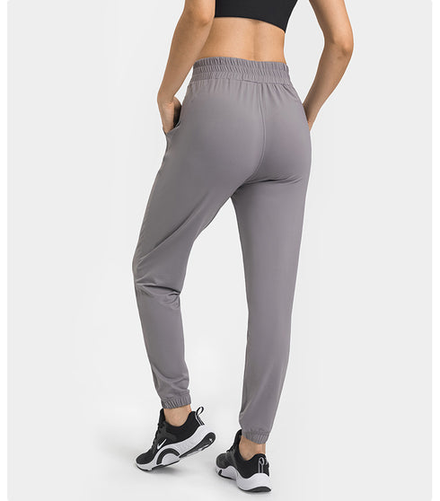 Women's Bodybuilding Training Running Loose Pant with Pockets