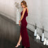 Women's Bodycon Spaghetti Strap Maxi Long Dress