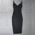 Women's Bodycon Spaghetti Strap Maxi Long Dress