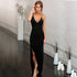 Women's Bodycon Spaghetti Strap Maxi Long Dress