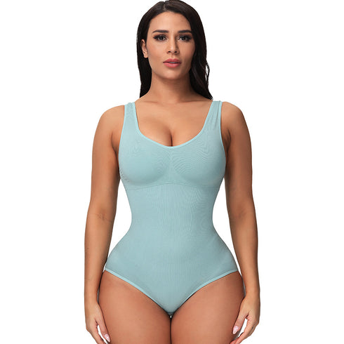 Women's Seamless Bodysuit Full Body Shapewear Tummy Control