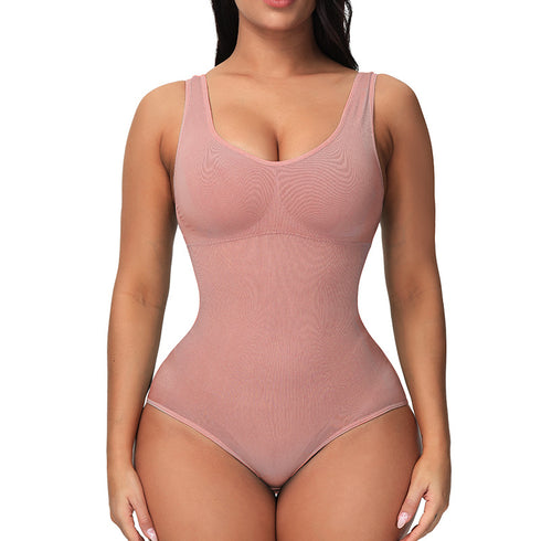 Women's Seamless Bodysuit Full Body Shapewear Tummy Control