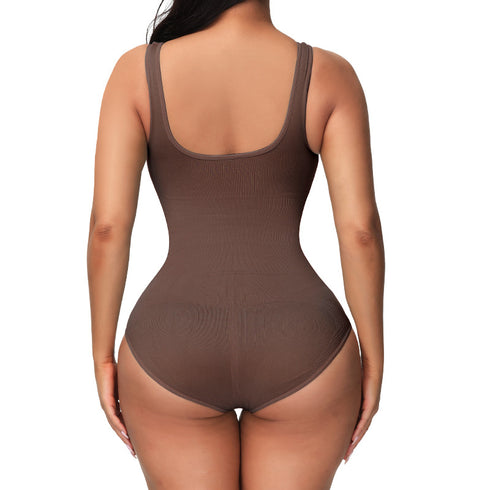 Women's Seamless Bodysuit Full Body Shapewear Tummy Control