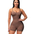 Women’s Bodysuit Scoop Neck Tank Tops Seamless Full Body Shaper