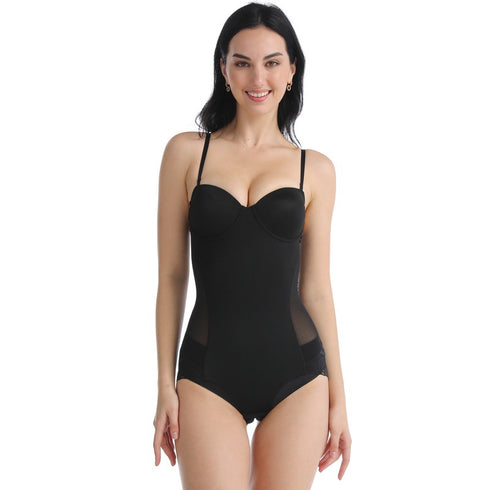 Women's Bodysuit Shapewear Tummy Control with Built-in Bra