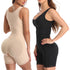 Women's Plus Size Bodysuit Thigh Slimmer Full Body Shapewear