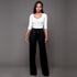 Women's Bootcut High Waist Wide Straight Leg Pants