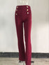 Women's Bootcut High Waist Wide Straight Leg Pants