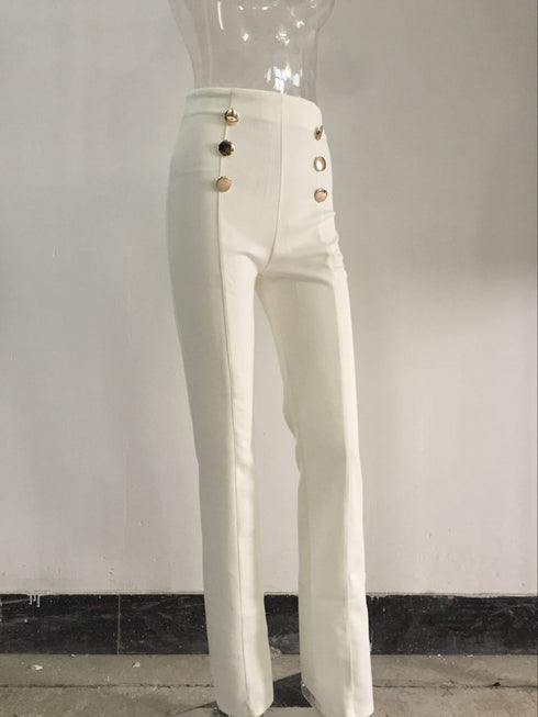 Women's Bootcut High Waist Wide Straight Leg Pants