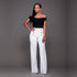 Women's Bootcut High Waist Wide Straight Leg Pants