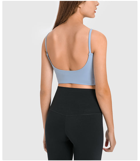 Women's Bra Pads Stretchy Skinny Yoga Fitness Tank
