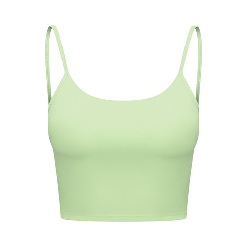 Women's Bra Pads Stretchy Skinny Yoga Fitness Tank