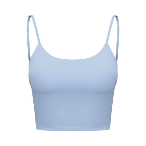 Women's Bra Pads Stretchy Skinny Yoga Fitness Tank