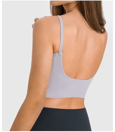 Women's Bra Pads Stretchy Skinny Yoga Fitness Tank