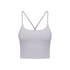 Women's Bra Pads Yoga Fitness Stylish Simple Crop Tank