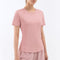 Women's Breathable Casual Loose Short Sleeve Yoga T-Shirt
