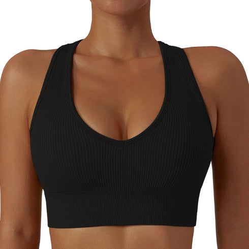 Women's Breathable Exercise Running Fitness Bra Tank