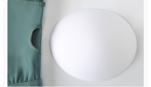 Women's Breathable Fitness Running Bra Pads Sweatshirts