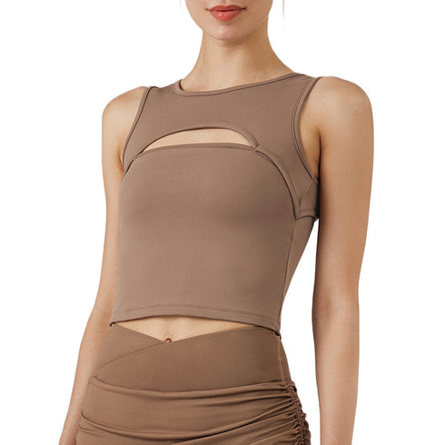 Women's Breathable Hollow Out Running Fitness Tank