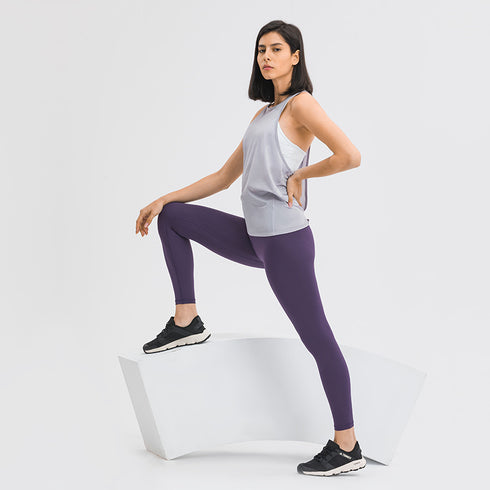 Women's Breathable Loose Fitness Athletic Yoga Tank