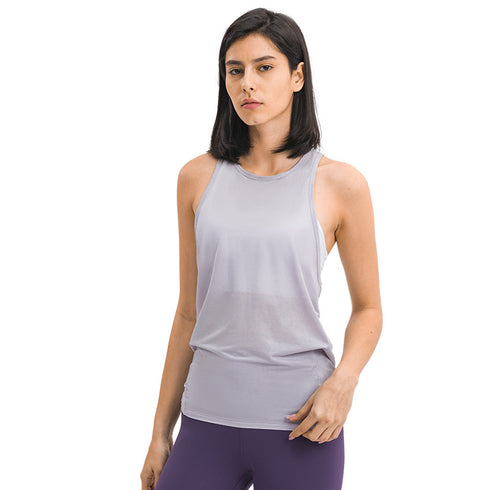 Women's Breathable Loose Fitness Athletic Yoga Tank
