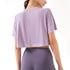 Women's Breathable Loose Short Sleeve Sport Yoga T-Shirt