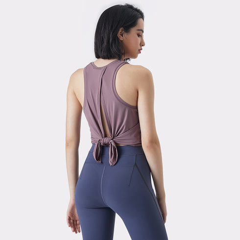 Women's Breathable Loose Yoga Tank Gym Tops