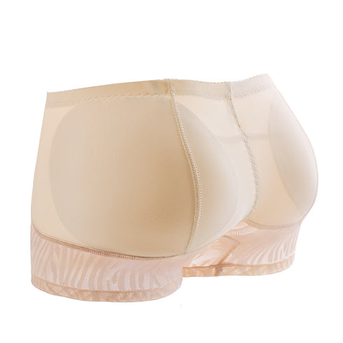 Women's Breathable Low Waisted Hip Pads Boxer Shorts