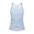 Women's Breathable Outdoor Athletic Running Tank with Bra Pads