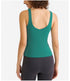 Women's Breathable Outdoor Running Skinny Tank with Bra Pads