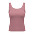 Women's Breathable Outdoor Running Skinny Tank with Bra Pads