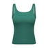 Women's Breathable Outdoor Running Skinny Tank with Bra Pads