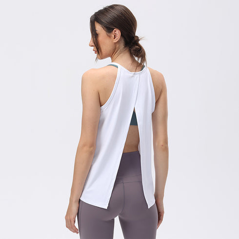 Women's Breathable Quick Dry Loose Tank Gym Clothes