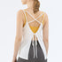 Women's Breathable Spaghetti Strap Tank Yoga Gym Clothes