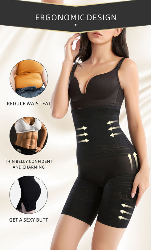 Women's Breathable Thin Waist Body Shaper Control Thigh