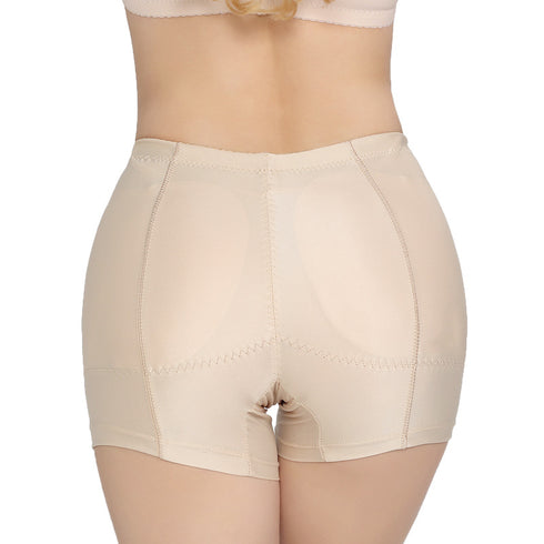 Women's Butt Lifter Breathable Mid Waist Hip Pads Short Underwear