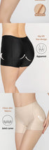 Women's Butt Lifter Breathable Mid Waist Hip Pads Short Underwear