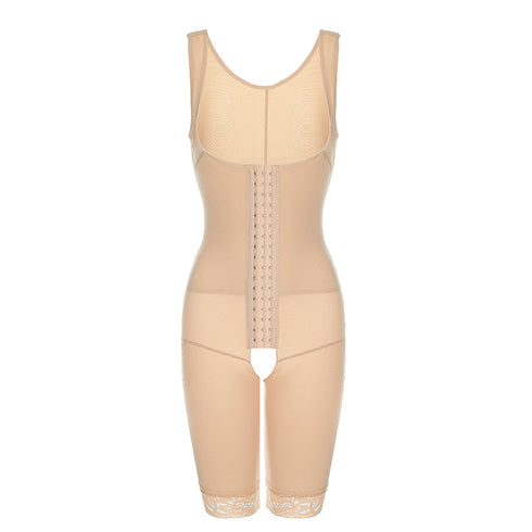 Women's Butt Lifter Open Bust Full Body Shaper with Straps