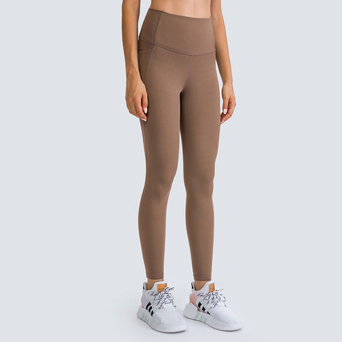 Women's Butt Lifter Training Side Pocket Running Yoga Pants