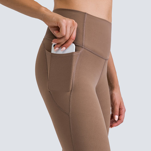 Women's Butt Lifter Training Side Pocket Running Yoga Pants