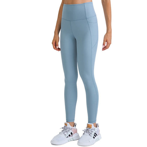 Women's Butt Lifter Training Side Pocket Running Yoga Pants
