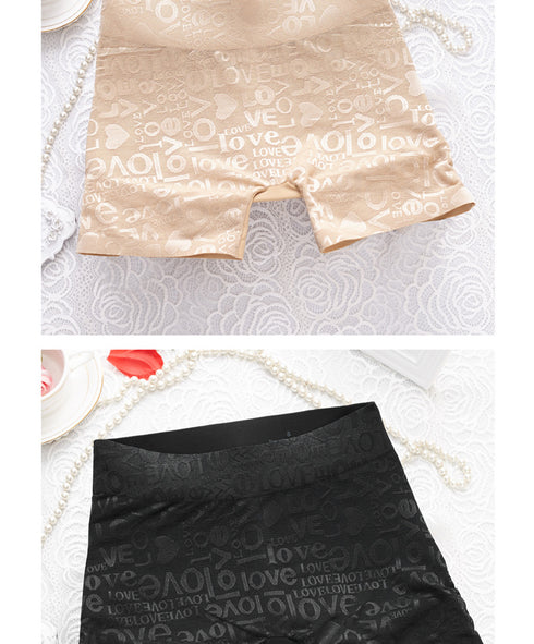 Women's Butt Lifter Underwear Low Waist Flat Leg Safety Panty