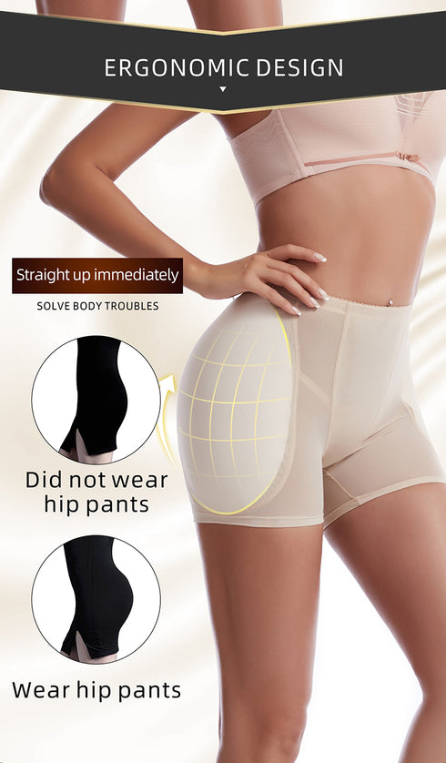 Women's Butt Lifters Hip Pads Panties Breathable Underwear